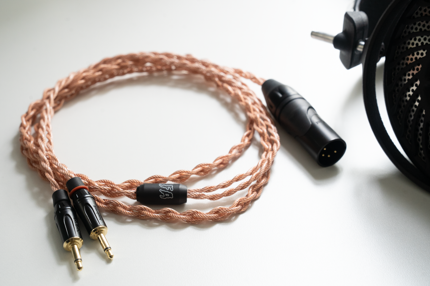 HFA Headphone Cable OCC 4 Core Weave