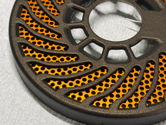 Custom Dahlia Grill Paint